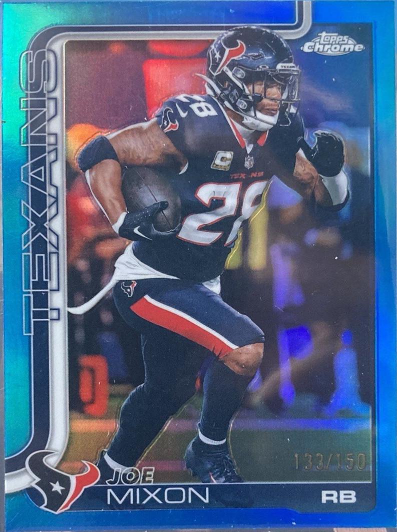 Joe Mixon [Blue Refractor] #120