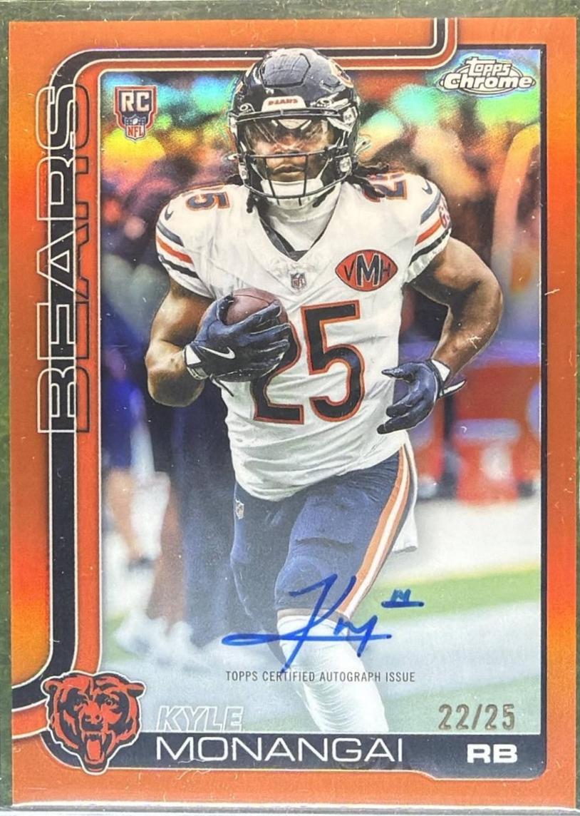 Kyle Monangai [Orange Refractor] #RA-KYM