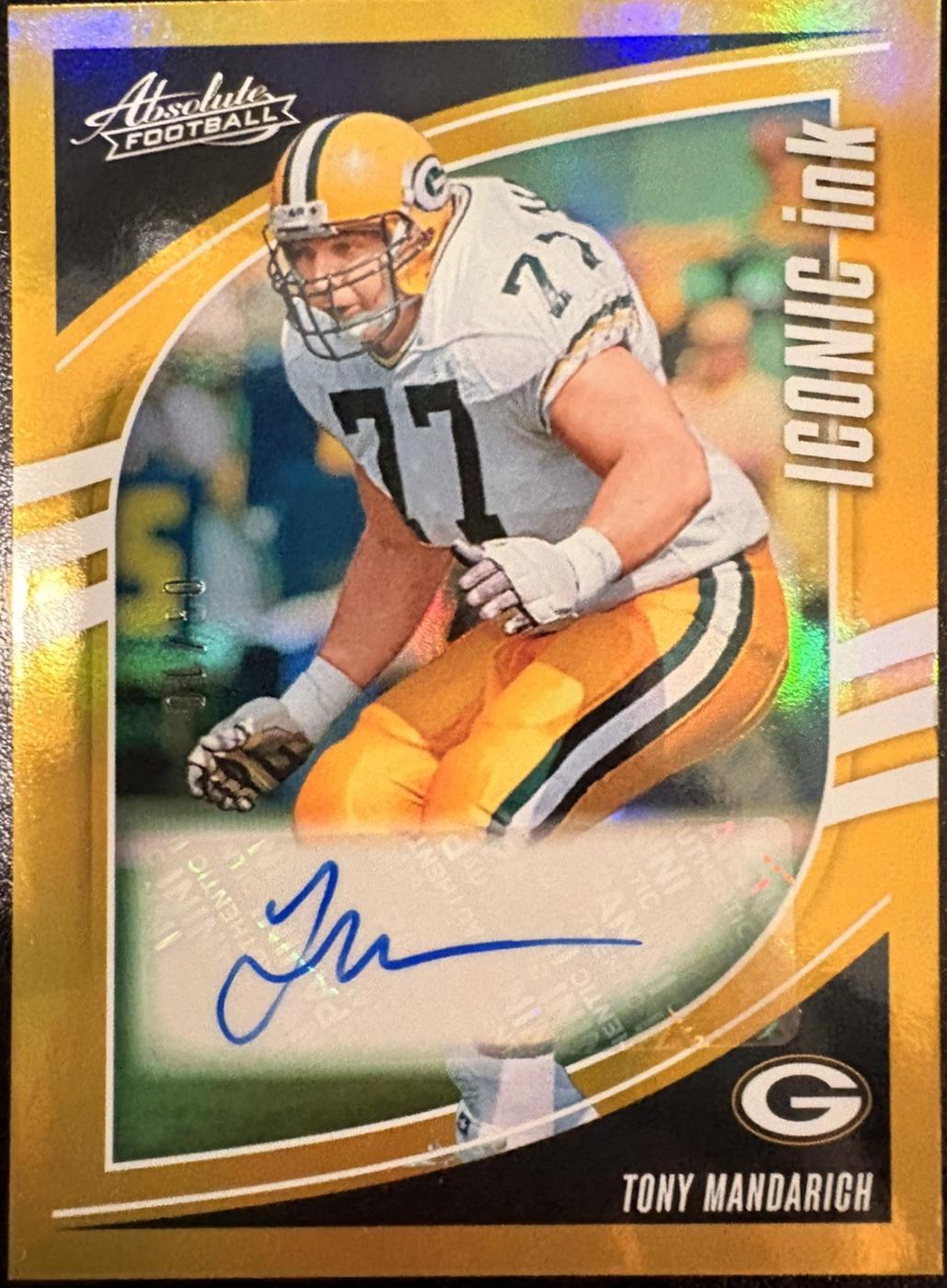 Tony Mandarich [Gold] #II-TMH