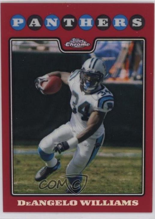 DeAngelo Williams [Red Refractor] #TC56