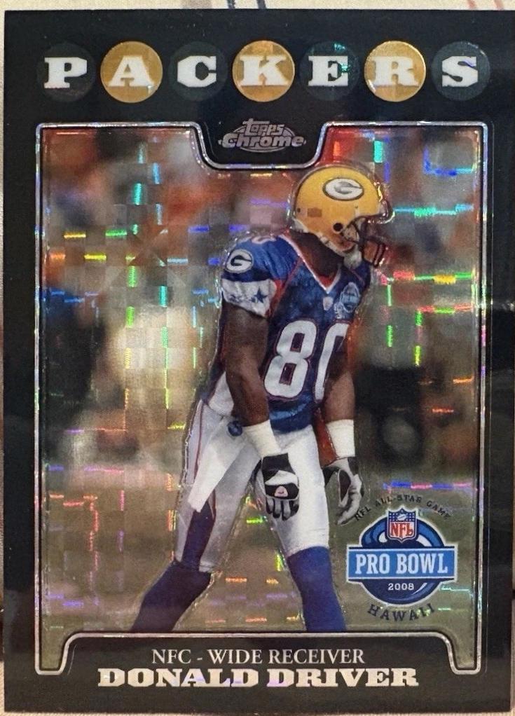 Donald Driver [Xfractor] #TC142