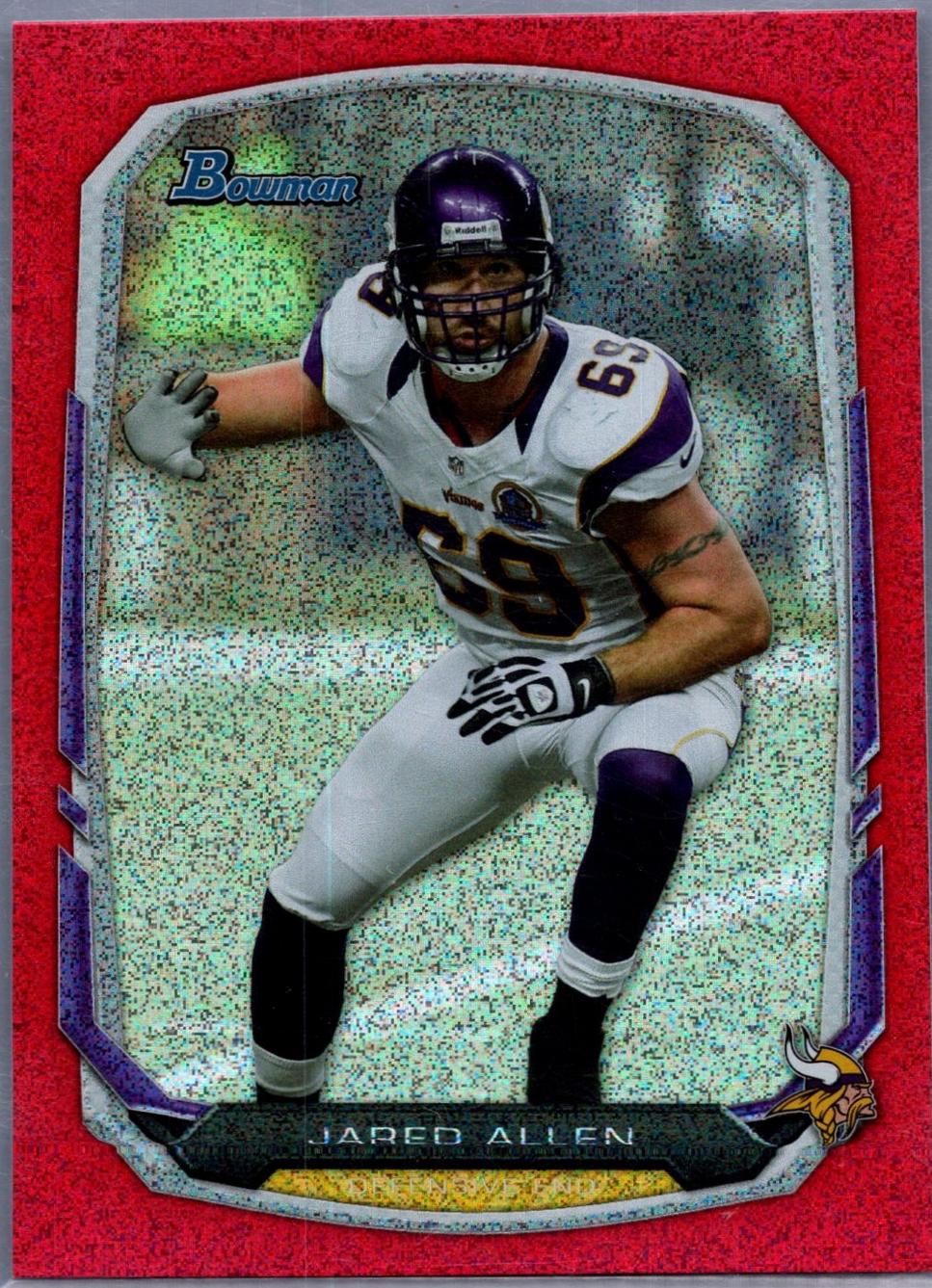 Jared Allen [Silver Ice Red] #64