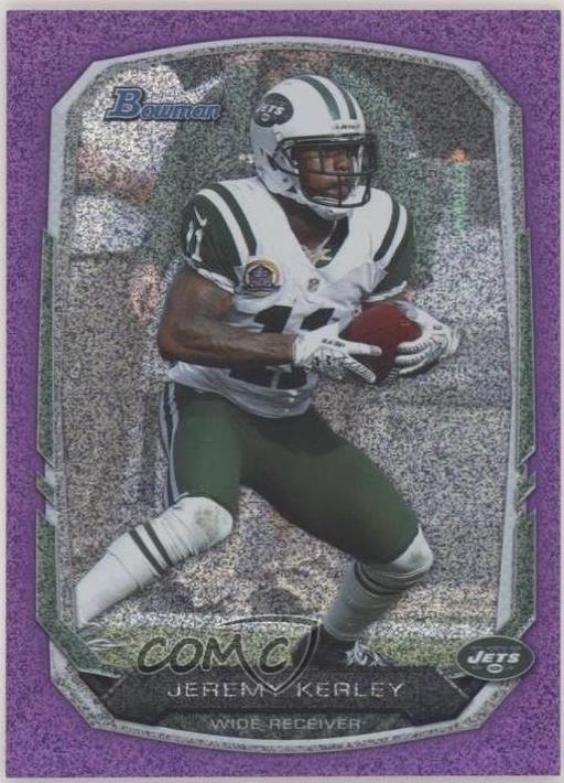 Jeremy Kerley [Silver Ice Purple] #36
