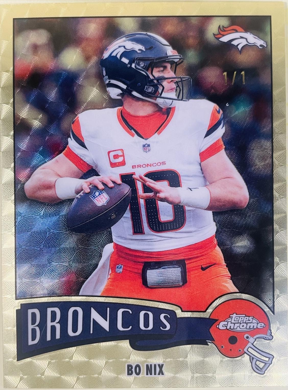 Bo Nix [Superfractor] #1975-11