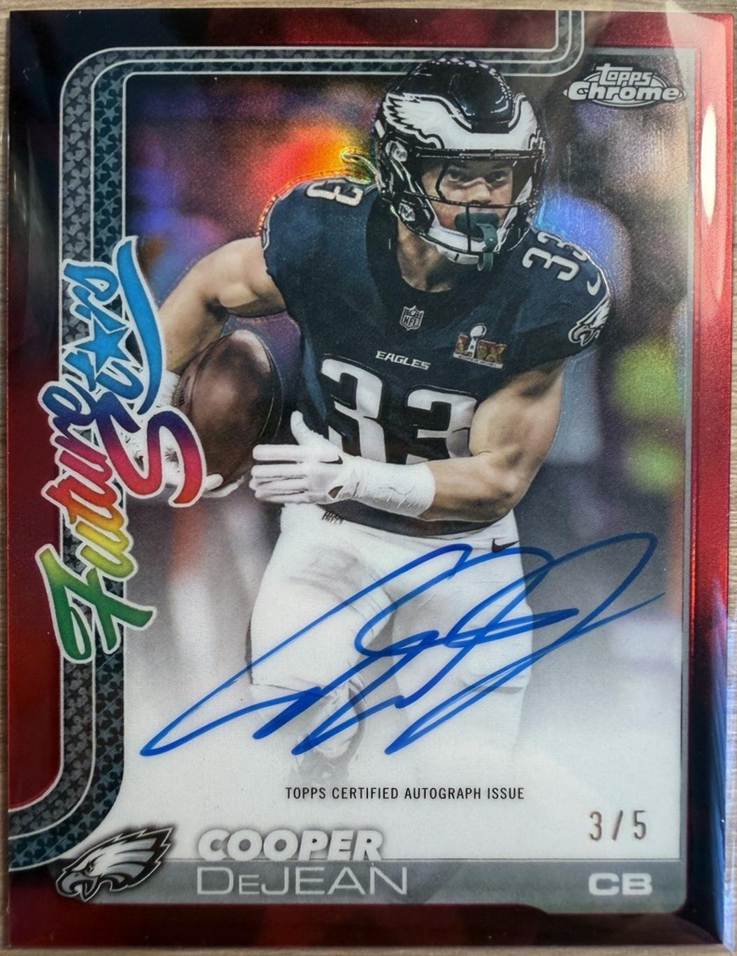 Cooper Dejean [Red Geometric Refractor] #FSA-CD