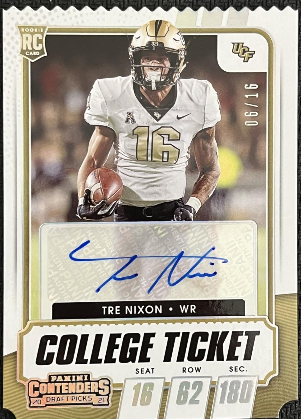 Tre Nixon [Autograph Stub] #277