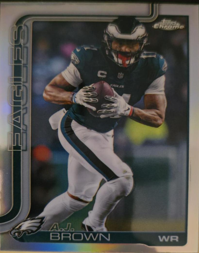 A.J. Brown [Topps Refractor] #243