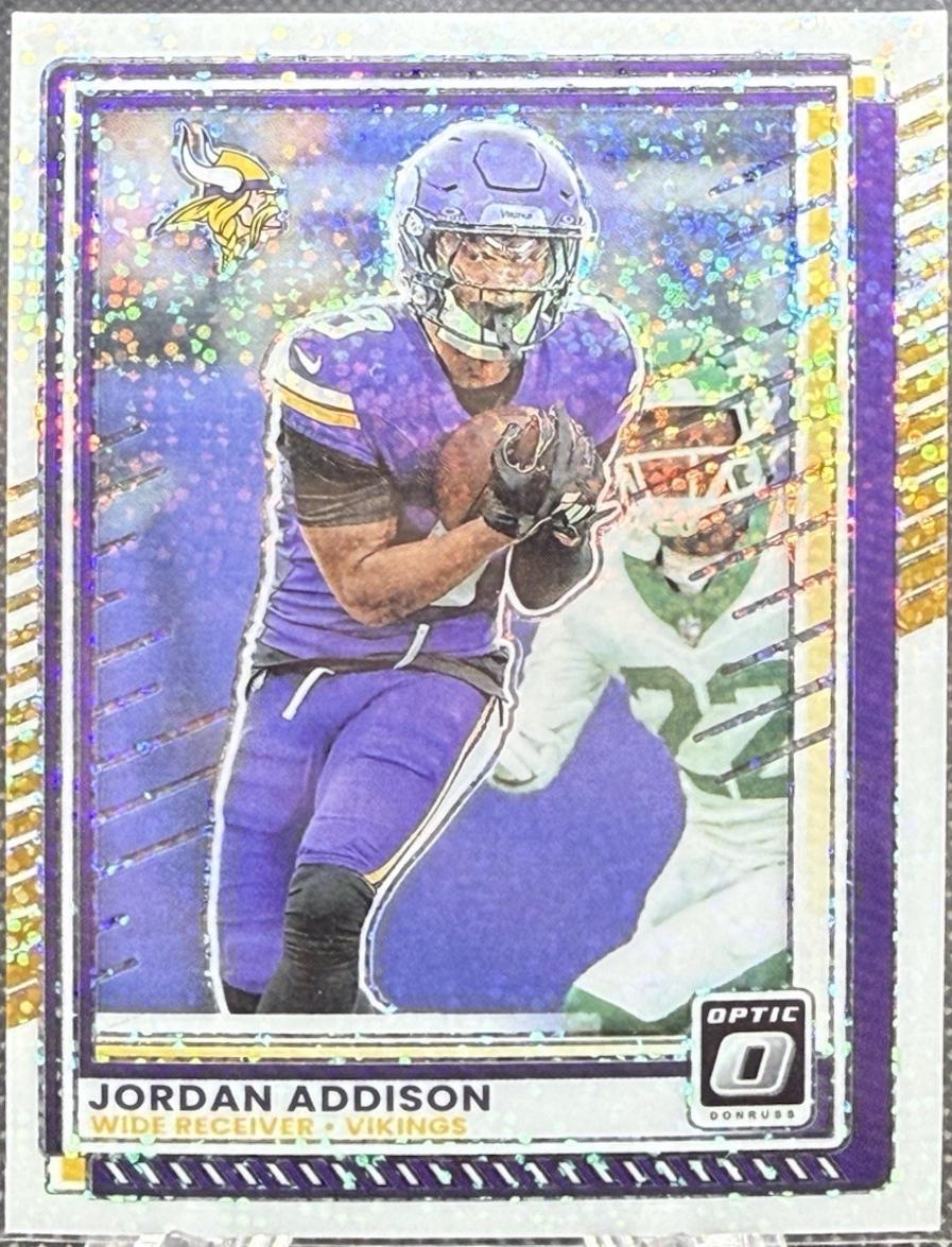Jordan Addison [White Sparkle] #35