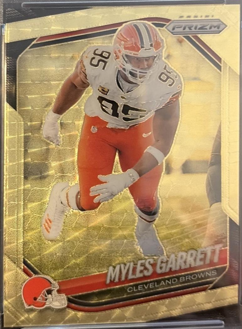 Myles Garrett [Gold Vinyl] #73