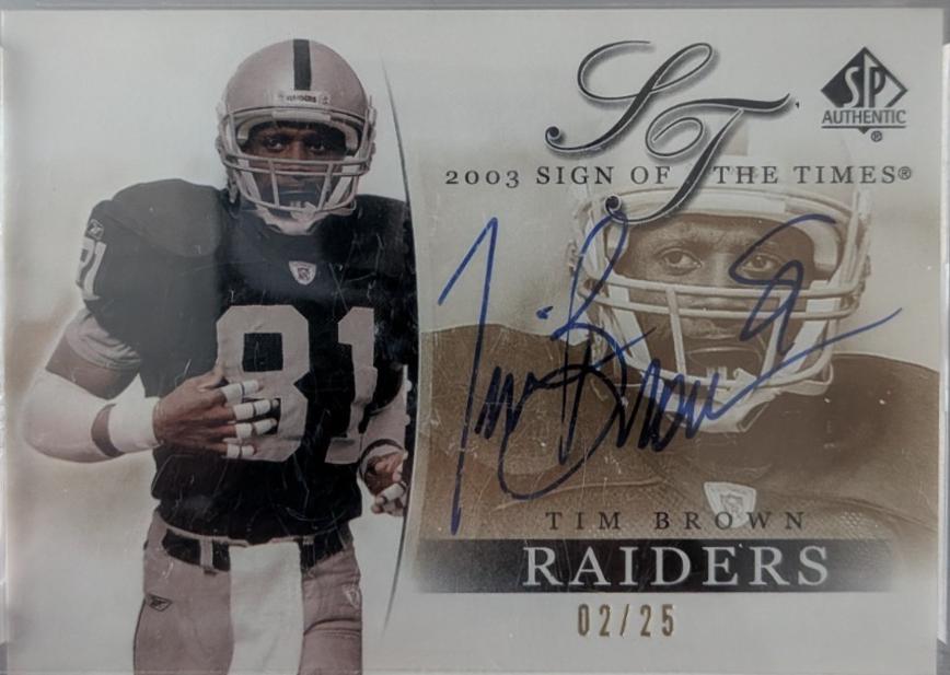 Tim Brown [Gold] #TB