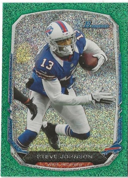 Steve Johnson [Silver Ice Green] #63