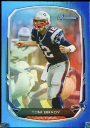 Tom Brady [Rainbow Foil Blue] #50