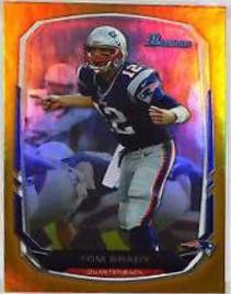 Tom Brady [Rainbow Foil Gold] #50
