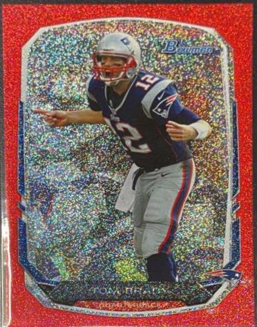 Tom Brady [Silver Ice Red] #50