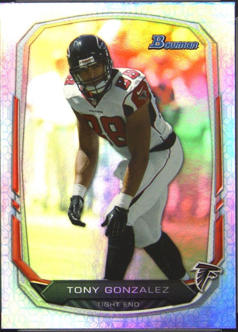 Tony Gonzalez [Rainbow Foil Purple] #81