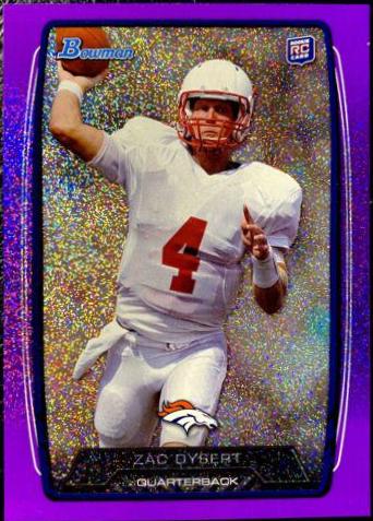 Zac Dysert [Silver Ice Purple] #214
