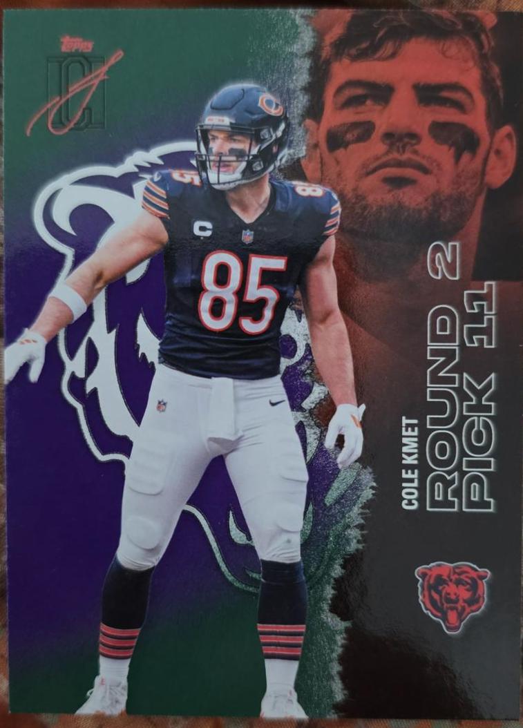 Cole Kmet [Green Purple] #68