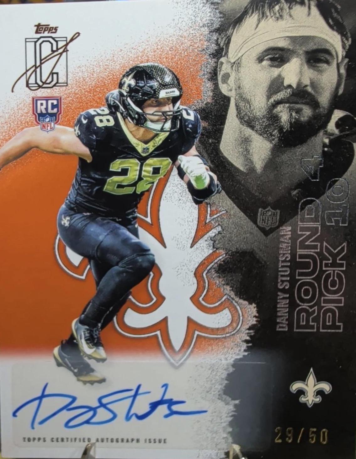 Danny Stutsman [Orange Autograph] #184