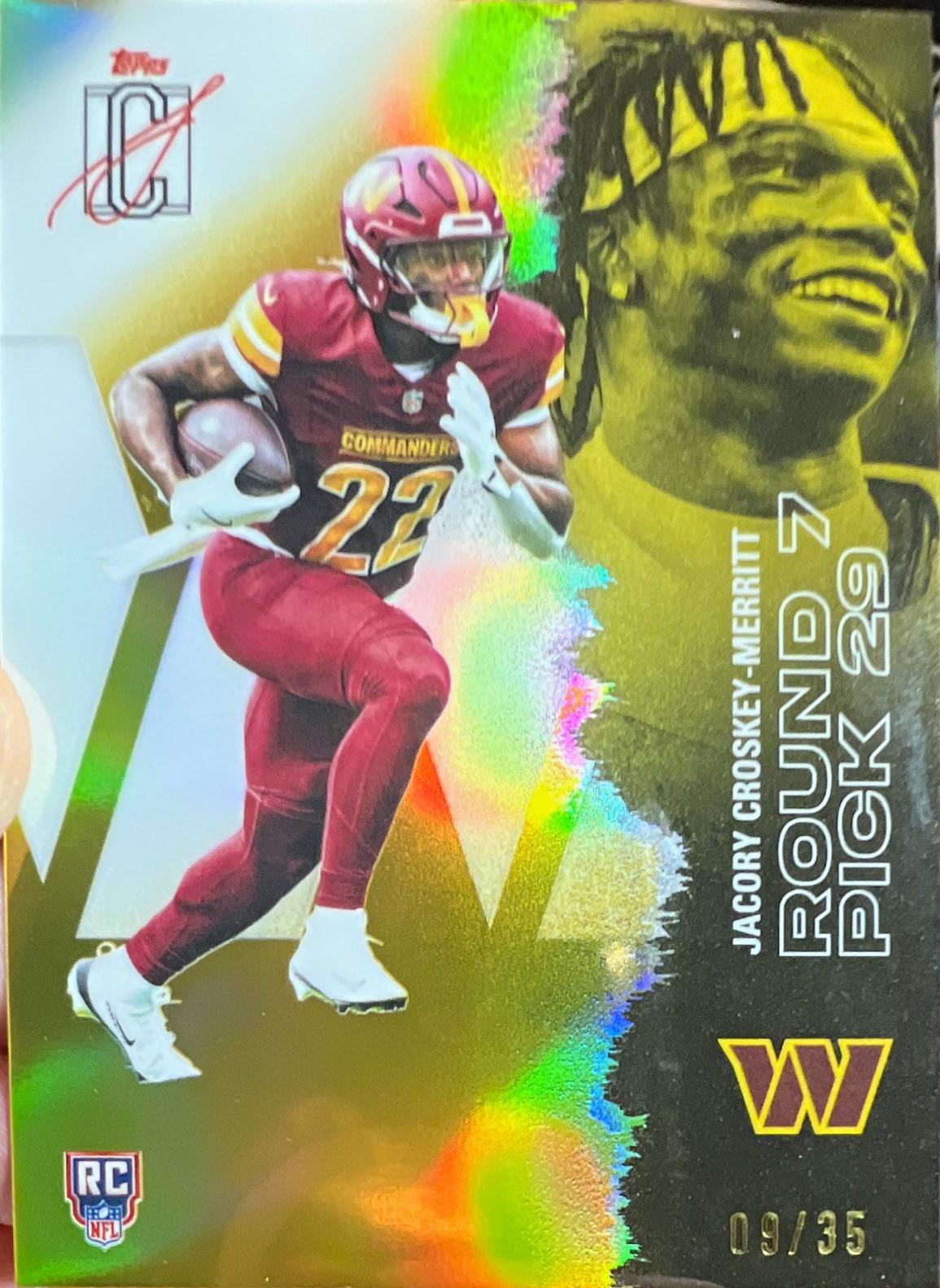 Jacory Croskey-Merritt [Gold] #235