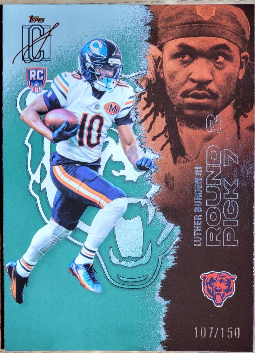 Luther Burden III [Green Autograph] #232