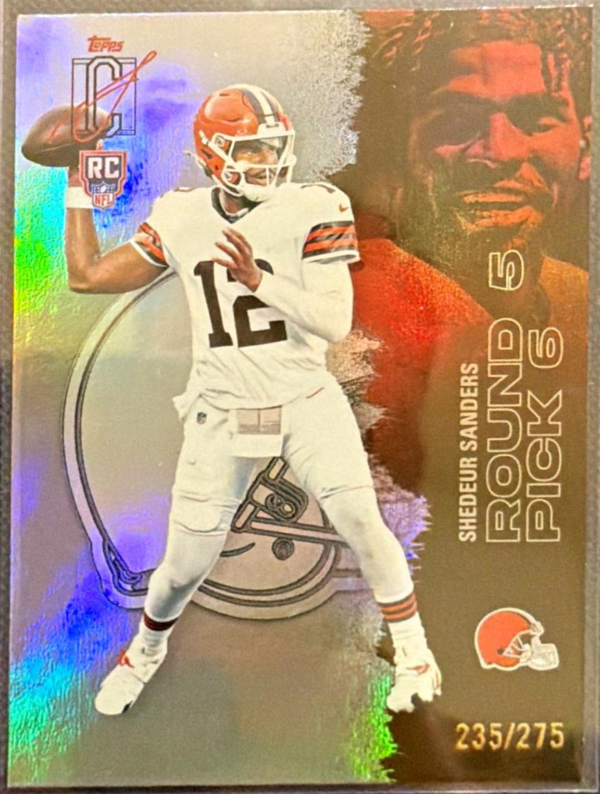 Shedeur Sanders [Silver Refractor Chrome] #228