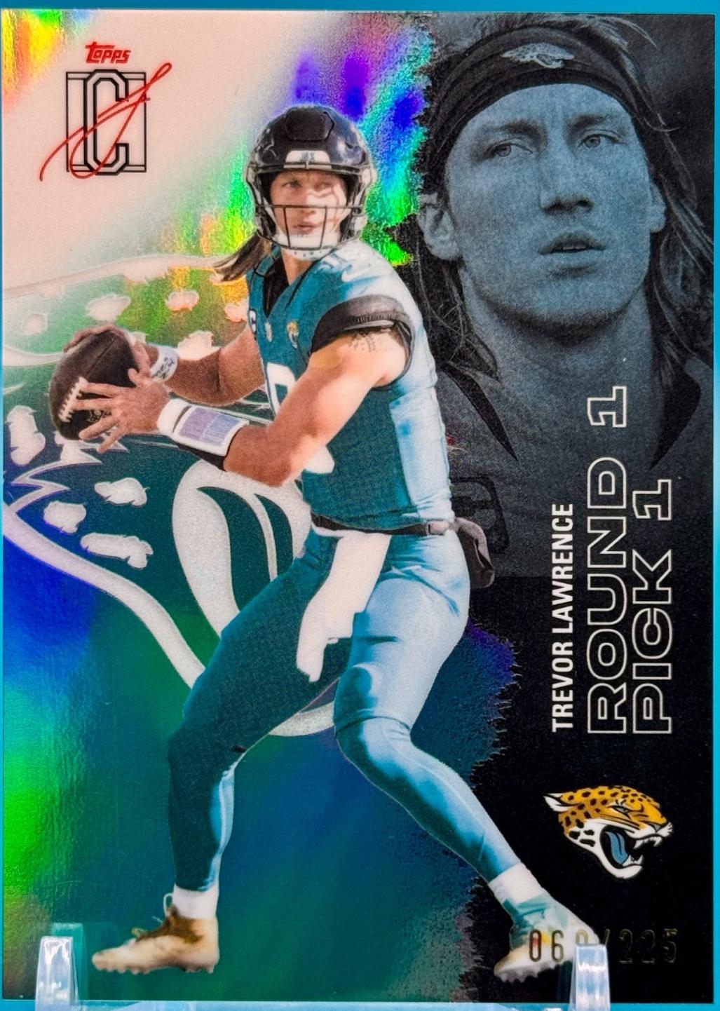 Trevor Lawrence [Teal Refractor Chrome] #26