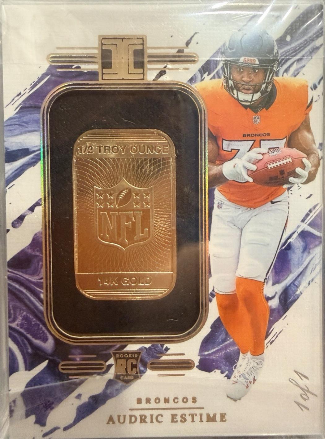 Audric Estime [Gold] #RA-AEE
