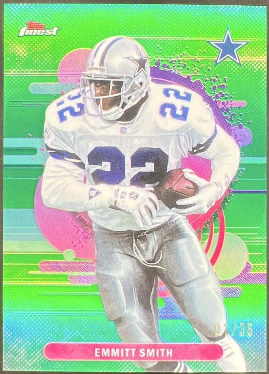 Emmitt Smith [Green Refractor] #199