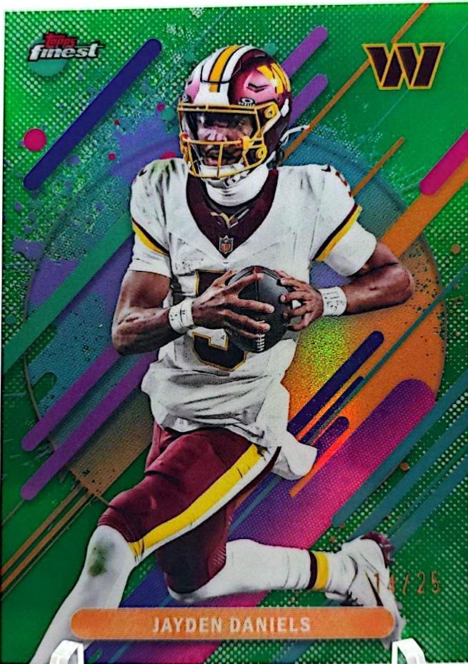 Jayden Daniels [Green Refractor] #250