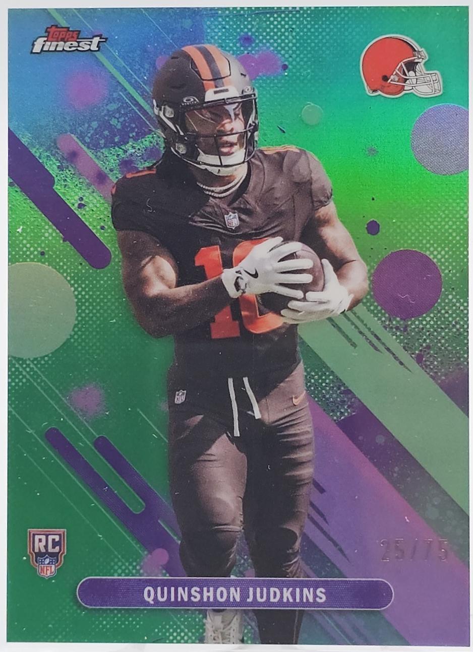 Quinshon Judkins [Green Refractor] #13