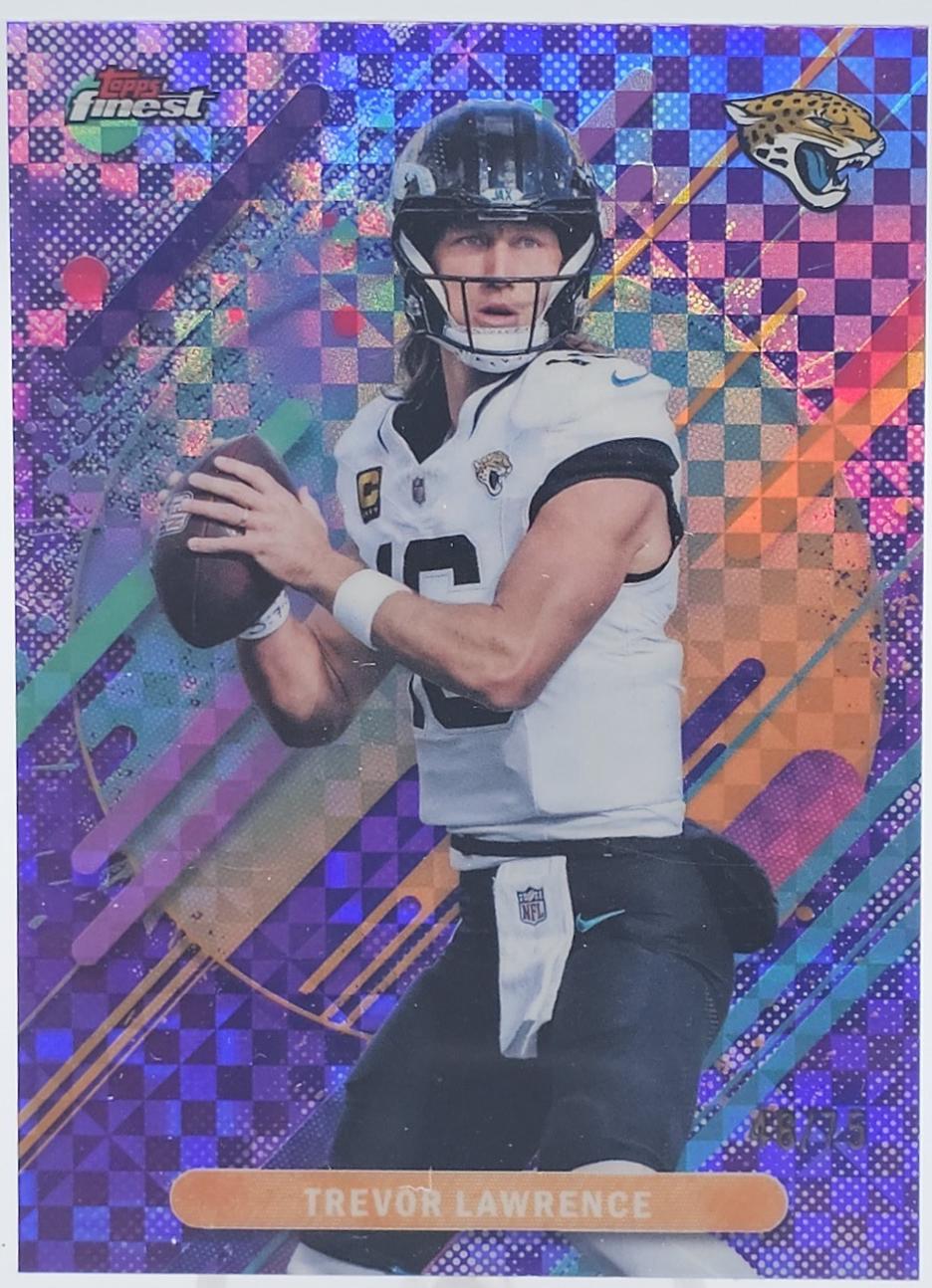 Trevor Lawrence [Purple X-Fractor] #236