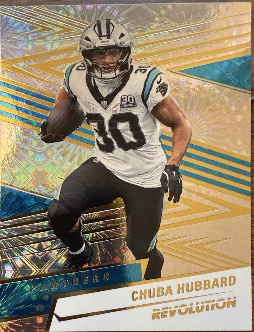 Chuba Hubbard [Fireworks] #33