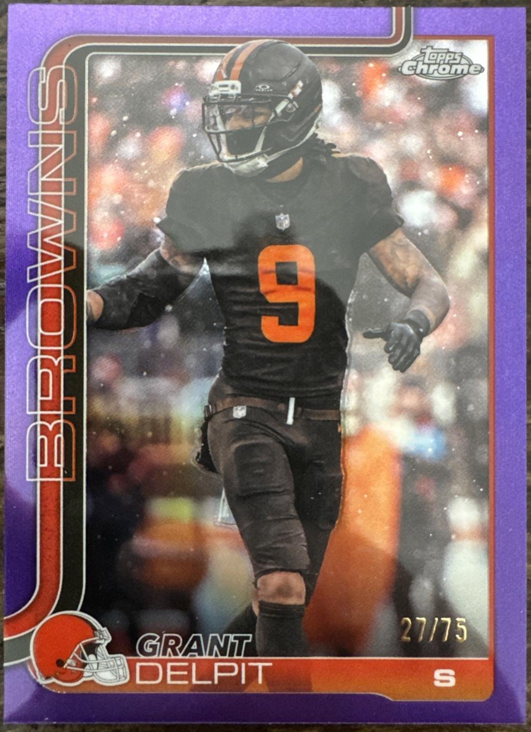 Grant Delpit [Purple Refractor] #66