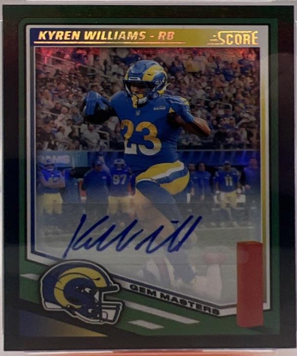 Kyren Williams [Gem Master Signature Red Zone] #55