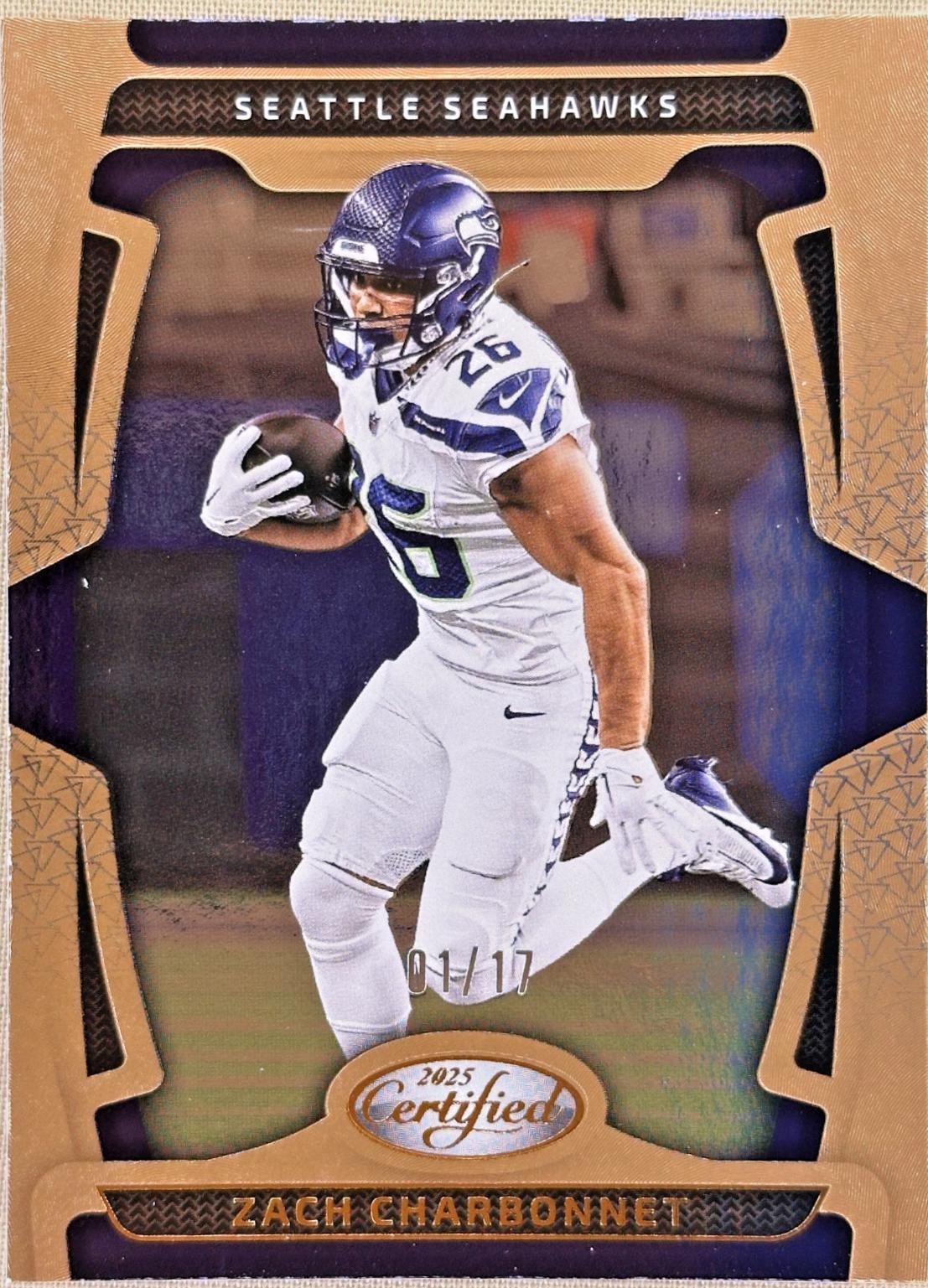 Zach Charbonnet [Bronze Mirror] #90