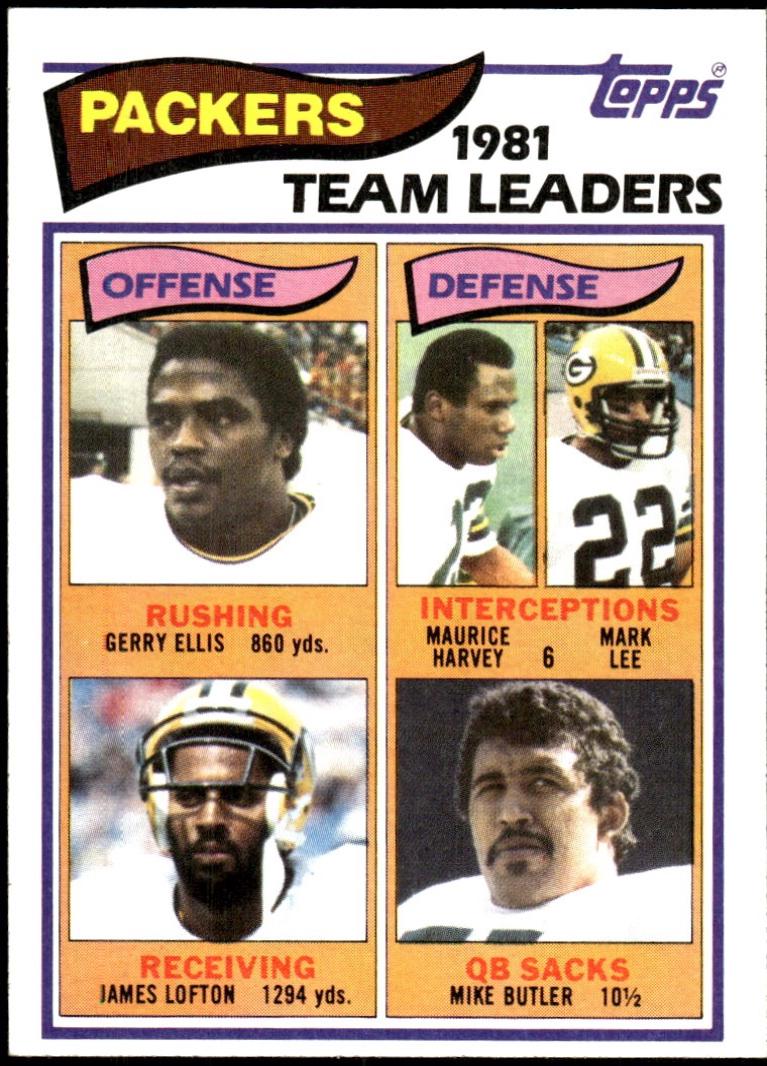 Gerry Ellis / Maurice Harvey / Mark Lee / James Lofton / Mike Butler #354