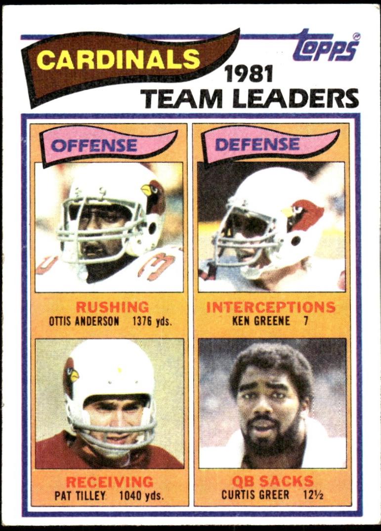 Ottis Anderson / Ken Greene / Pat Tilley / Curtis Greer #462