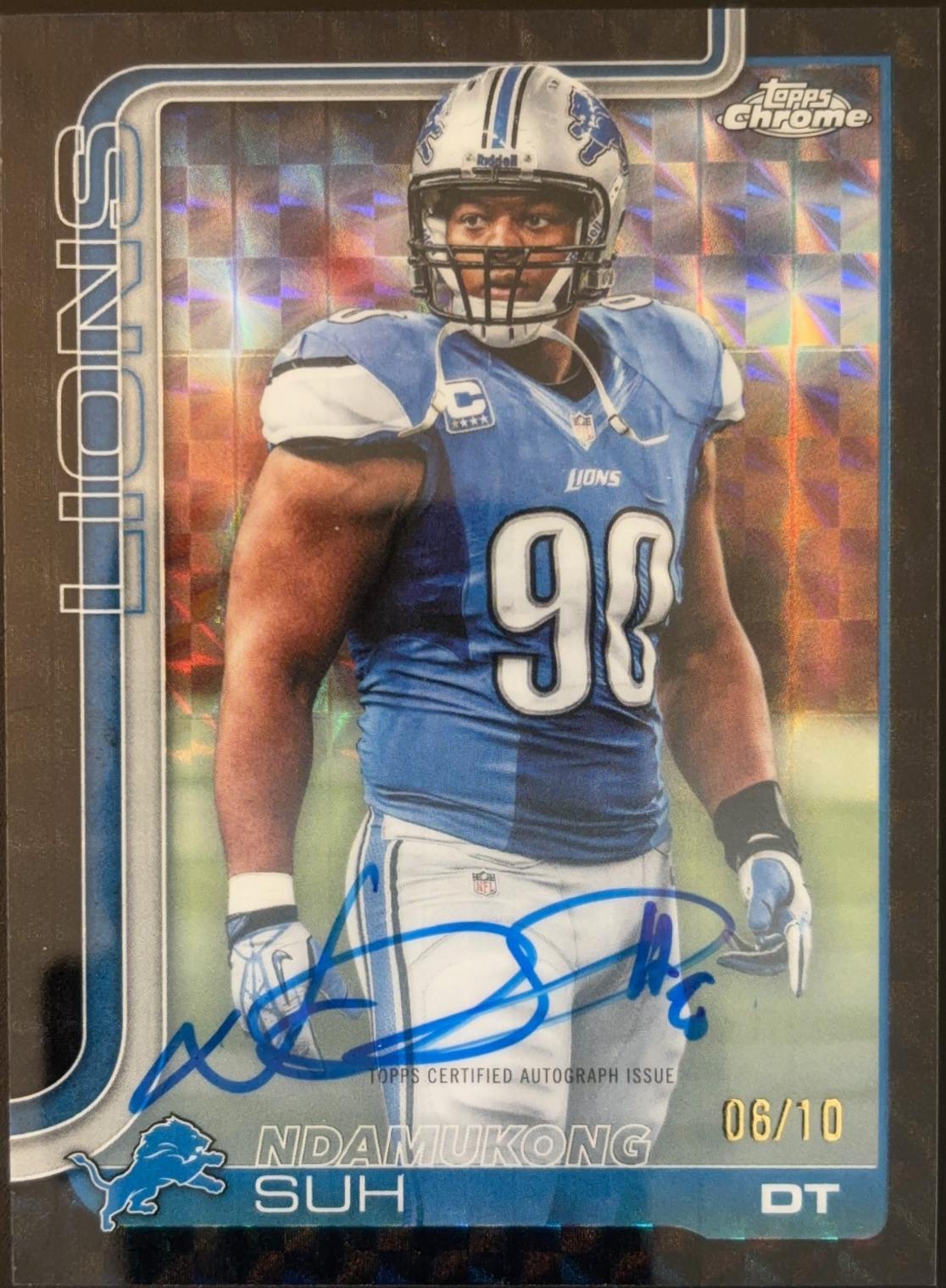 Ndamukong Suh [Black Geometric Refractor] #CLA-NS