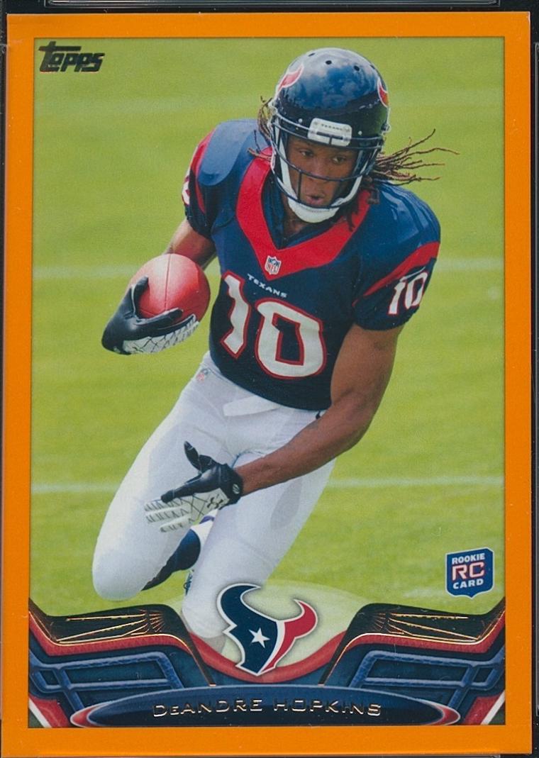 DeAndre Hopkins [Ball In Right Hand Orange] #155
