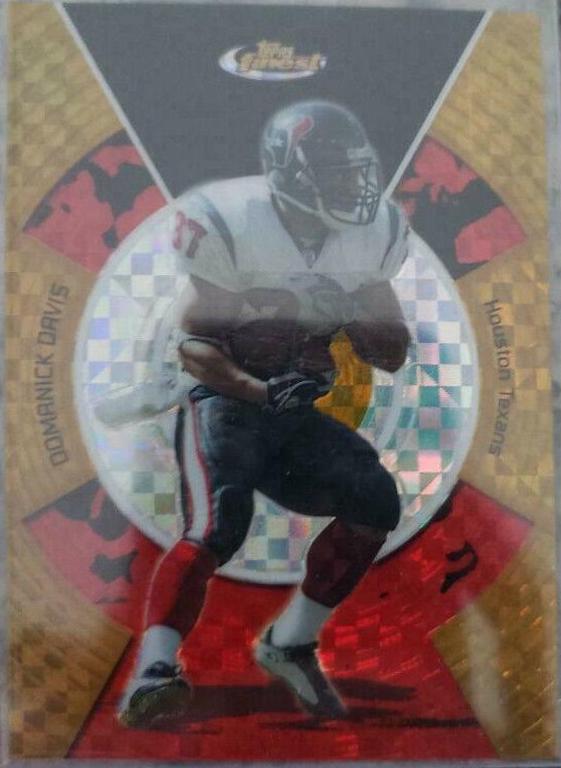 Domanick Davis [Gold Xfractor] #39