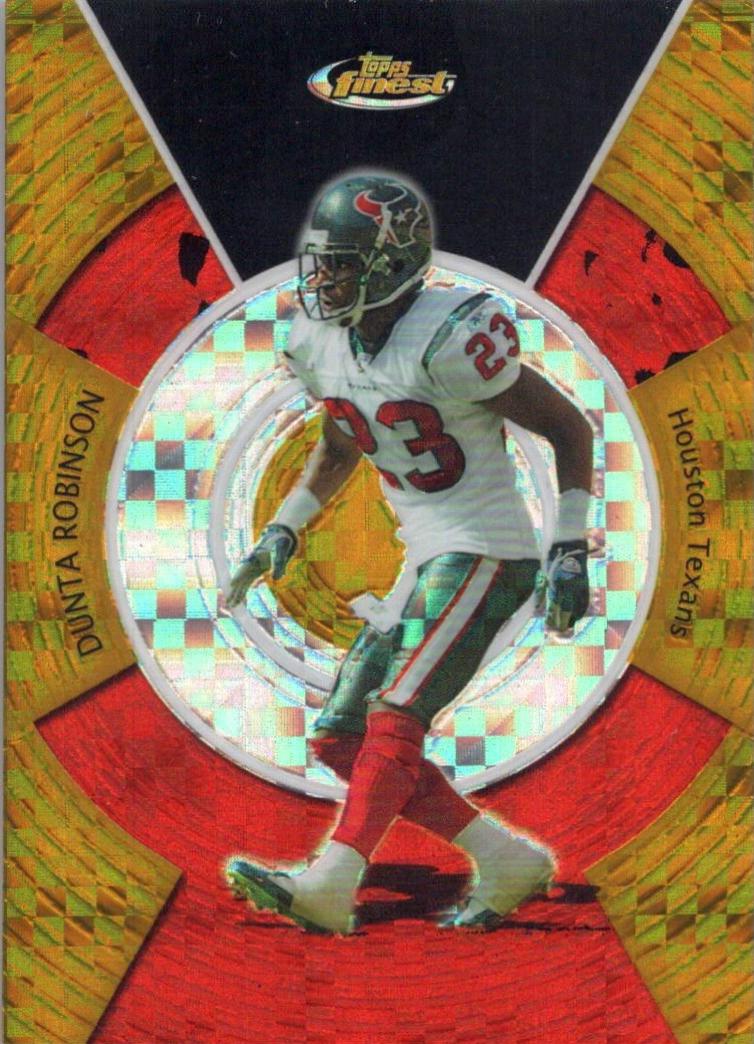 Dunta Robinson [Gold Xfractor] #64
