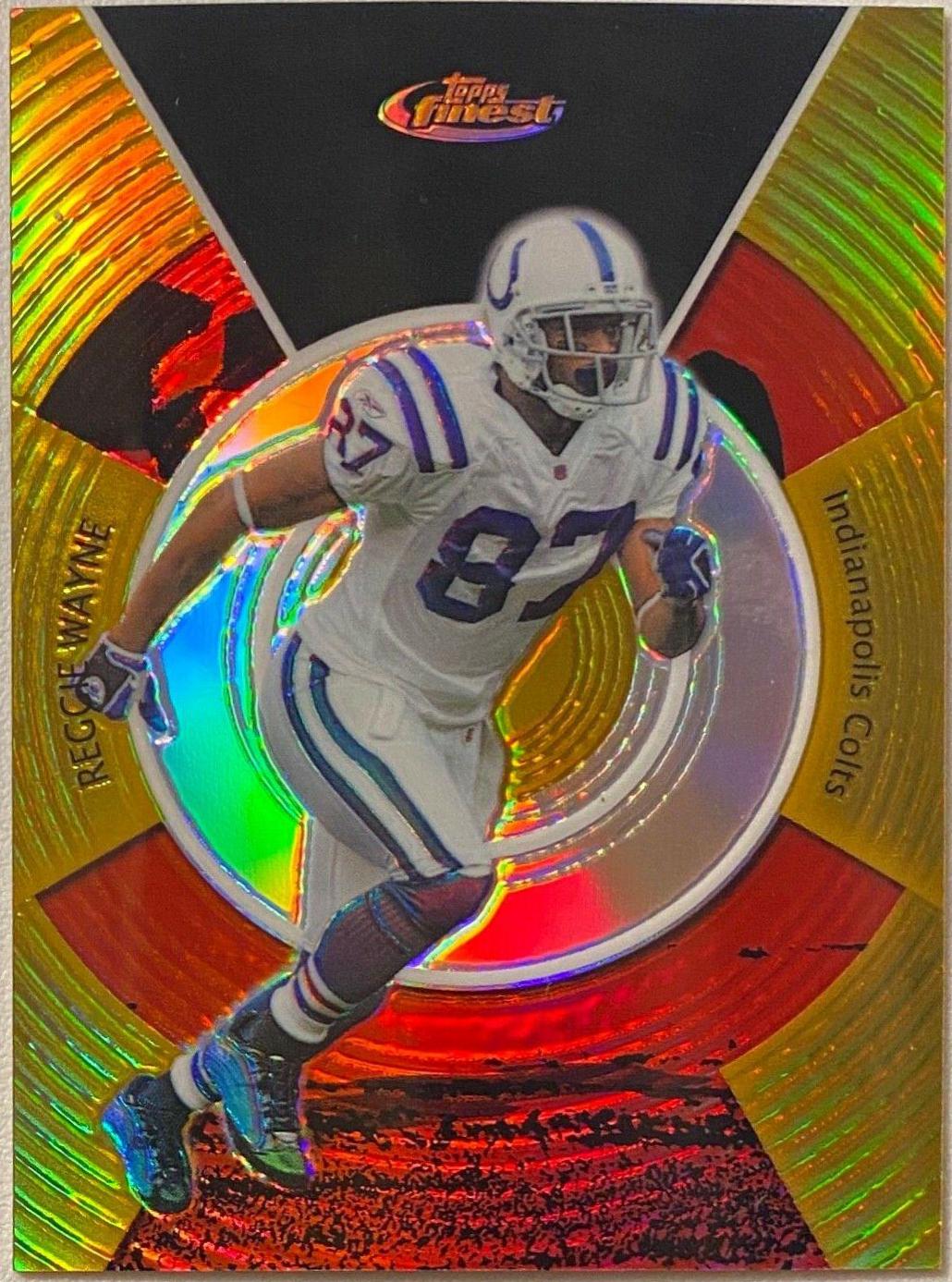 Reggie Wayne [Gold Refractor] #112