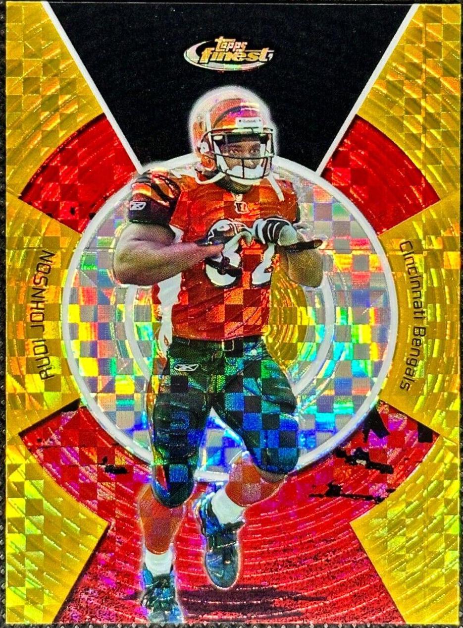 Rudi Johnson [Gold Xfractor] #92