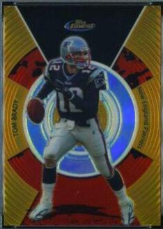 Tom Brady [Gold Refractor] #105