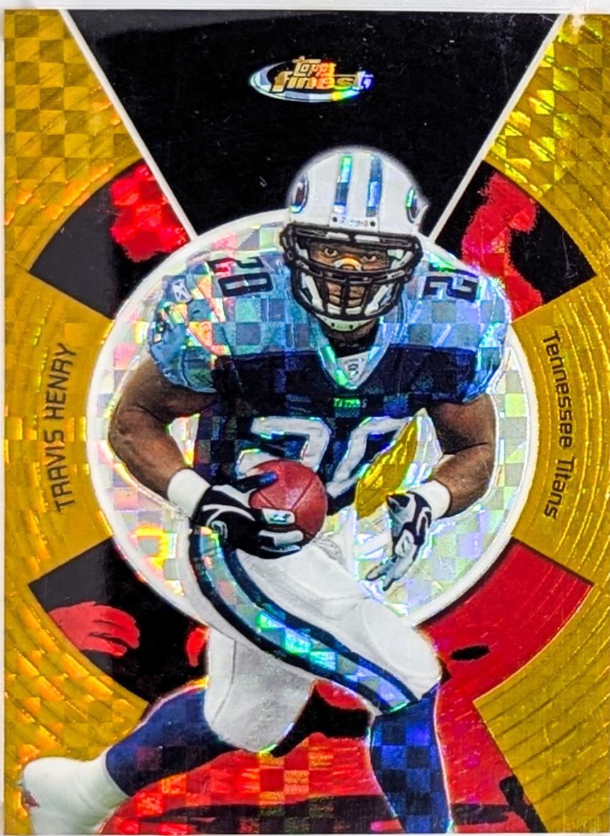 Travis Henry [Gold Xfractor] #27