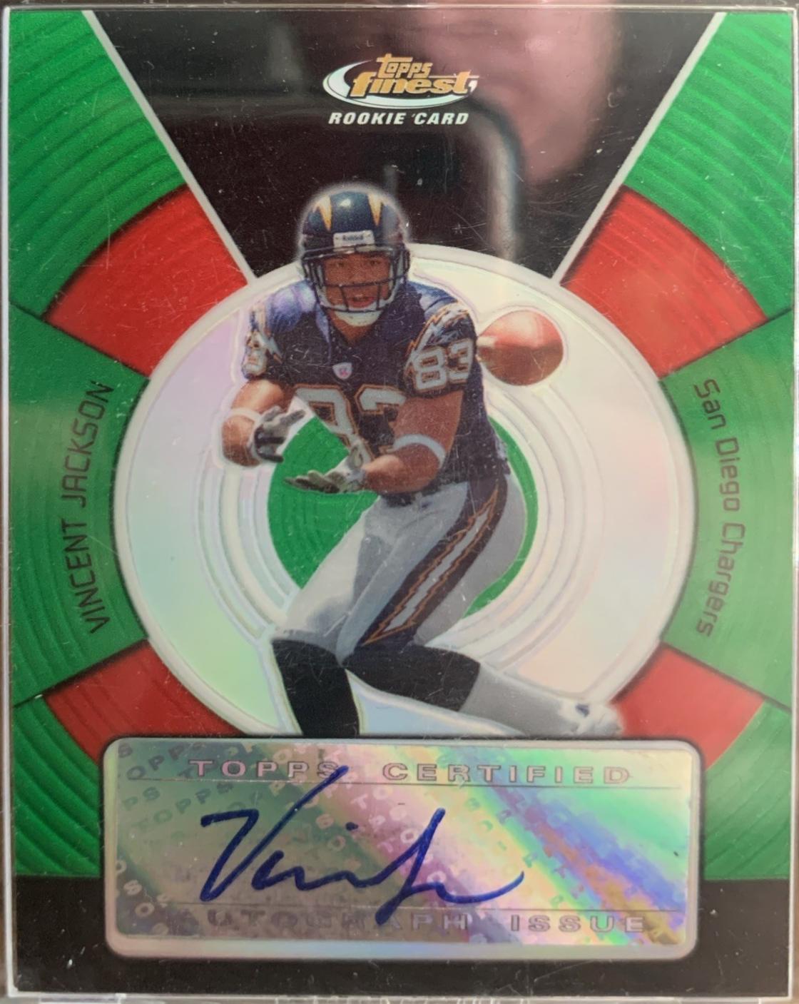 Vincent Jackson [Autograph Green Refractor]