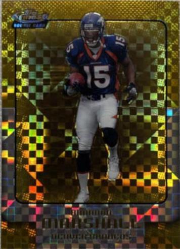 Brandon Marshall [Gold Xfractor] #121