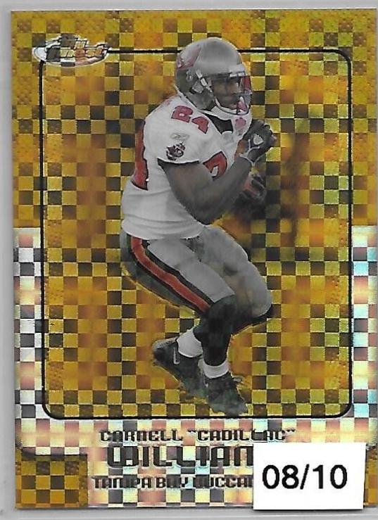 Cadillac Williams [Gold Xfractor] #90
