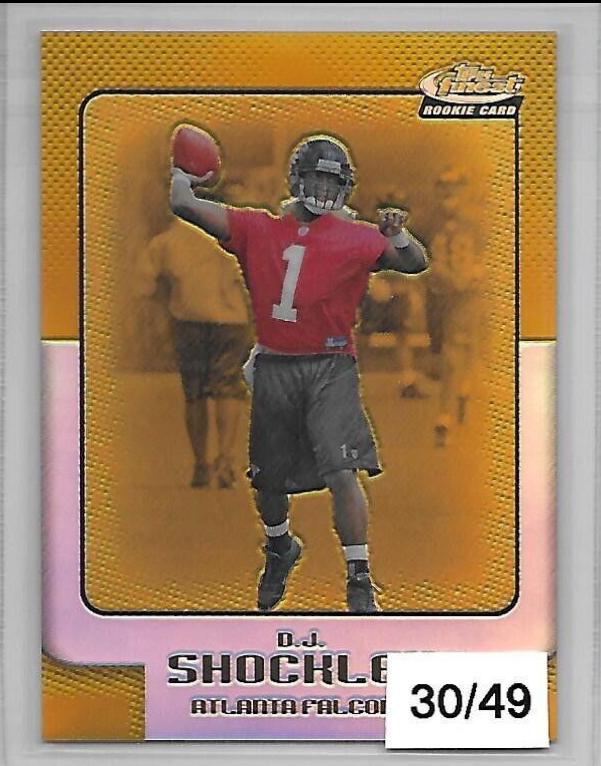 D.J. Shockley [Gold Refractor] #62