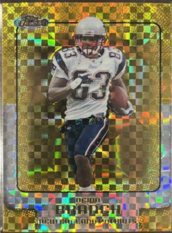 Deion Branch [Gold Xfractor] #35